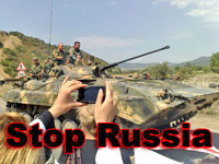 The action "Stop Russia"